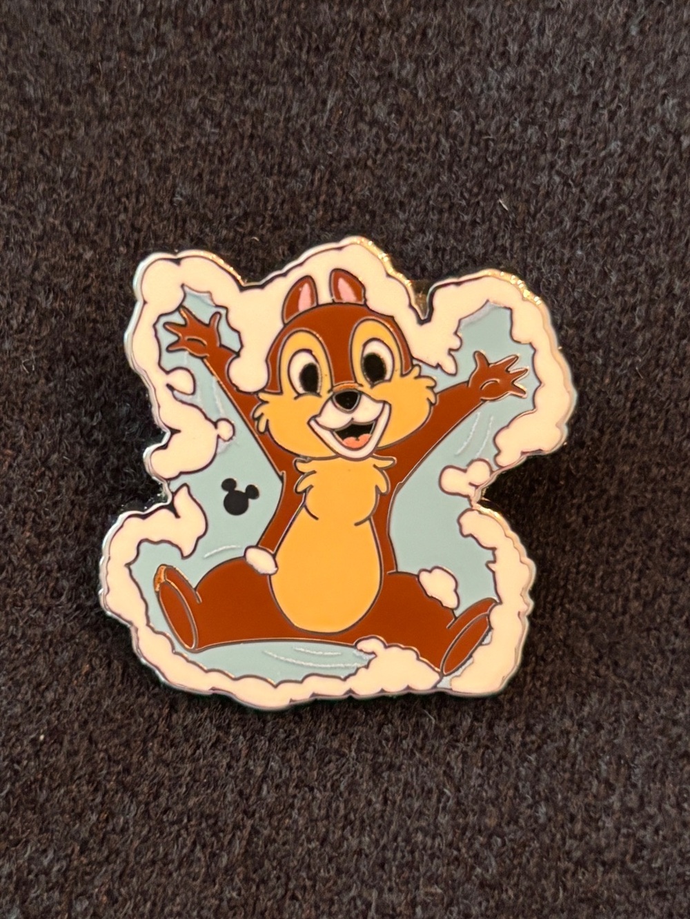 Disney Chipmunk Enamel Pin - Hidden Mickey Pin 2026